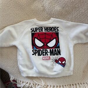 Zara Spidey Crewneck